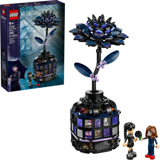 Lego WEDNESDAY Black Dahlia Flower - (76784)