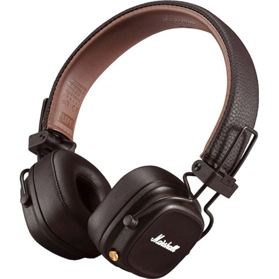 Marshall Major IV Brown - BT headphones - (7340055388665)