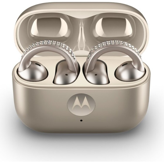 Motorola moto buds loop Headset Wireless Ear-clip-on Calls/Music/Sport/Everyday Bluetooth Beige - (PG38C07172)