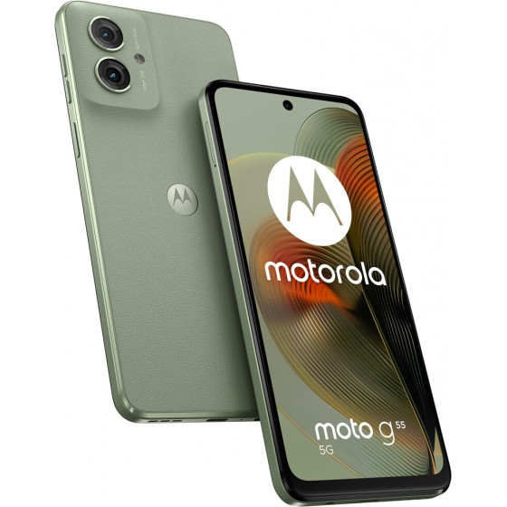 Motorola moto g55 5G 16.5 cm (6.49'') Dual SIM Android 14 USB Type-C 8 GB 256 GB 5000 mAh Green