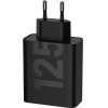 Motorola TurboPower 125W Duo Charger Universal Black AC Fast charging Indoor - (PG38C06632)
