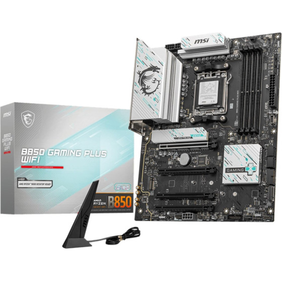 MSI motherboard AMD B850 Socket AM5 ATX - (B850 GAMING PLUS WIFI)