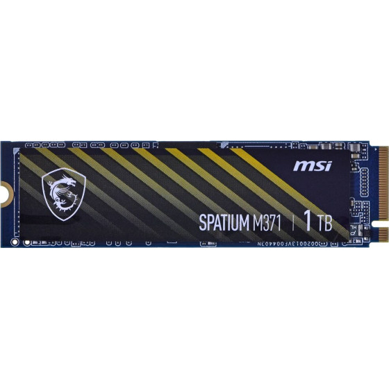 MSI SPATIUM M371 NVME M.2 1TB internal solid state drive 1000 GB PCI Express 3.0 - (S78-440L870-P83)