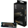 MSI Spatium M450 PCIe 4.0 NVMe M.2 500GB PCI Express 4.0 3D NAND - (S78-440K190-P83)