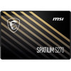 MSI SPATIUM S270 SATA 2.5 240GB internal solid state drive 2.5'' Serial ATA III 3D NAND - (S78-440N070-P83)