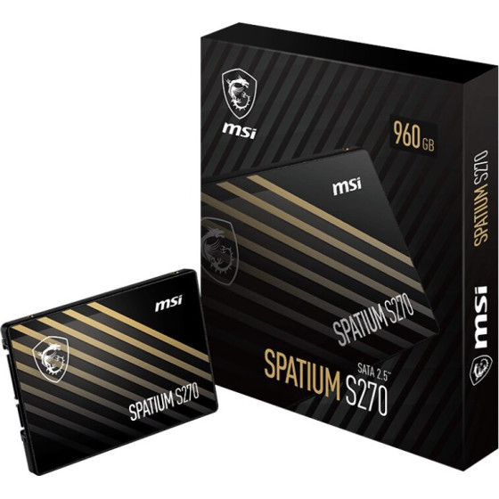 MSI Spatium S270 SATA 2.5 960GB 2.5'' Serial ATA III 3D NAND - (S78-440P130-P83)