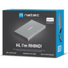 NATEC HDD ENCLOSURE RHINO GO (USB 3.0, 2.5'', GREY) - (NKZ-1281)