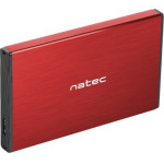 NATEC HDD ENCLOSURE RHINO GO (USB 3.0, 2.5'', RED) - (NKZ-1279)