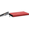 NATEC HDD ENCLOSURE RHINO GO (USB 3.0, 2.5'', RED) - (NKZ-1279)