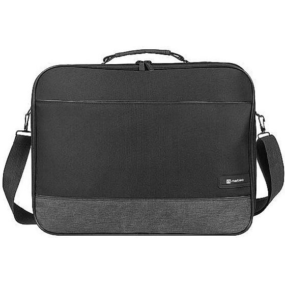 NATEC Impala 2 39.6 cm (15.6'') Messenger case Black, Grey - (NTO-2228)