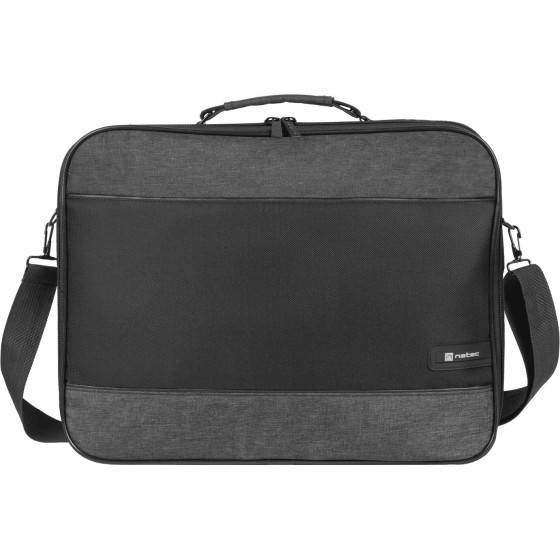 NATEC Impala 2 39.6 cm (15.6'') Messenger case Black, Grey - (NTO-2229)