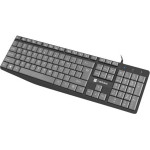 NATEC KEYBOARD NAUTILUS US SLIM - (NKL-1507)