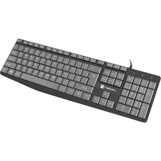 NATEC KEYBOARD NAUTILUS US SLIM - (NKL-1507)