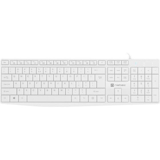 NATEC KEYBOARD NAUTILUS US SLIM - (NKL-1951)