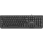 NATEC KEYBOARD TROUT SLIM USB, CZ/SK LAYOUT, BLACK - (NKL-1151)