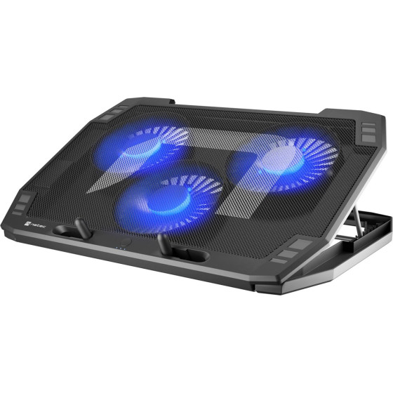 NATEC Laptop Cooling Pad Oriole 15.6-17.3inch LED notebook cooling pad 43.9 cm (17.3'') - (NPL-1926)