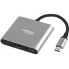 NATEC MULTI PORT FOWLER MINI (USB-C PD, HDMI 4K) - (NMP-1607)