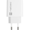 NATEC NETWORK CHARGER RIBERA USB-A+USB-C 20W PD - (NUC-2061)
