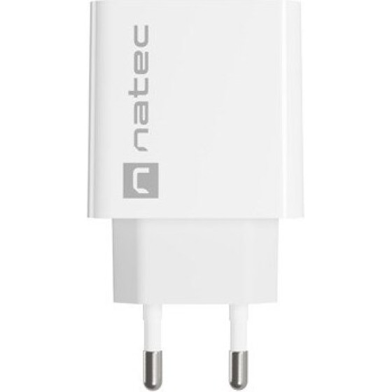 NATEC NETWORK CHARGER RIBERA USB-C 20W PD WHITE - (NUC-2059)