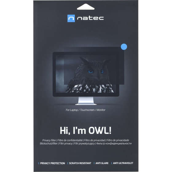 NATEC PRIVACY FILTER OWL 17.3'' 16:9 - (NFP-2288)