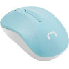 NATEC Wireless Mouse Toucan Blue and White 1600DPI - (NMY-1651)