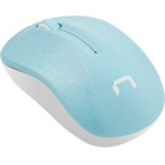 NATEC Wireless Mouse Toucan Blue and White 1600DPI - (NMY-1651)