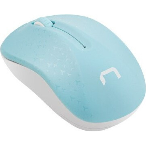 NATEC Wireless Mouse Toucan Blue and White 1600DPI - (NMY-1651)