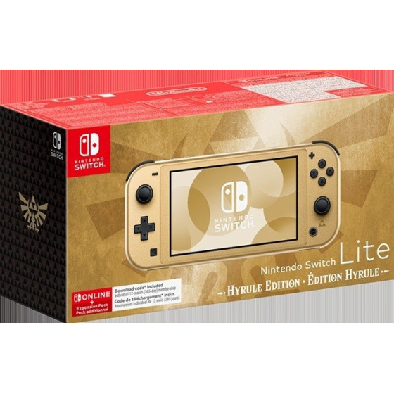 NINTENDO Switch Lite Hyrule Edition portable game console 14 cm (5.5'') 32 GB Touchscreen Wi-Fi Gold - (045496453893)
