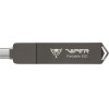 Patriot External Portable SSD Viper PVP30 Duo Compact 512GB 1000MB/s USB A+C 3.2 Gen2 - (PVP30512G28UDG)