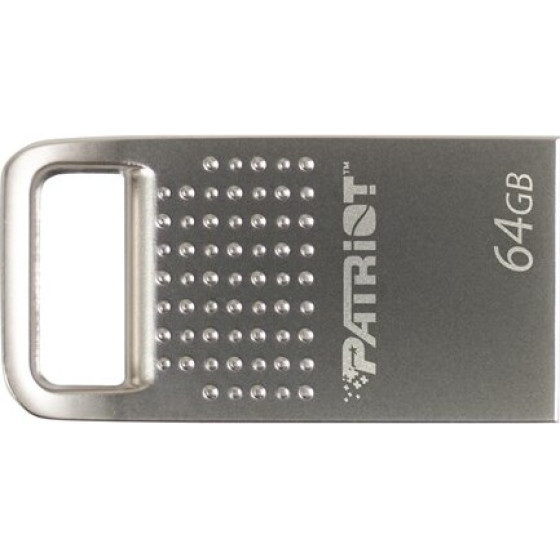 Patriot FLASHDRIVE Tab200 64GB Type A USB 2.0, mini, aluminium, silver - (PSF64GT200S2U)