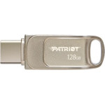 Patriot Memory Tab T560 128GB USB flash drive Dual USB 120MB/s Silver - (PS128GT560DS5D)