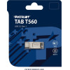 Patriot Memory Tab T560 64GB USB flash drive Dual USB 120MB/s Silver - (PS64GT560DS5D)