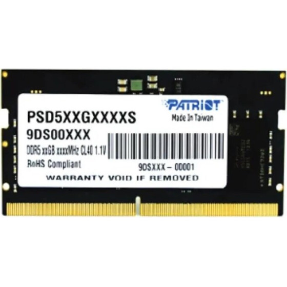 Patriot SO-DIMM DDR5 16GB 5600MHz 1 Rank Bulk - (7D5956CC80K00200PT)