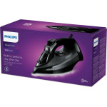 Philips 5000 series iron Steam iron SteamGlide Plus soleplate 2600 W Black - (DST5040/80)