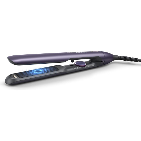 Philips 7000 series hair styling tool Straightening iron Warm Purple 2 m - (BHS752/00)