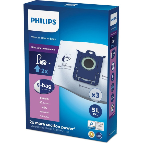 Philips s-bag Vacuum cleaner bags - (FC8027/01)