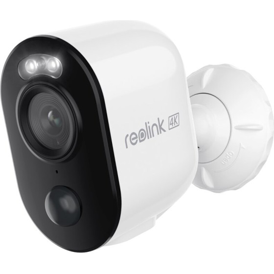 reolink - 4K Outdoor Battery Wi-Fi Camera, Person/Vehicle/Animal Detection, Color Night Vision - (Argus Series B350)