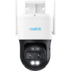 reolink TrackMix Series - 4K Outdoor Camera, Dual View, Auto-Zoom Tracking, 2.4/5Ghz Wi-Fi, Color Night Vision - (W760)