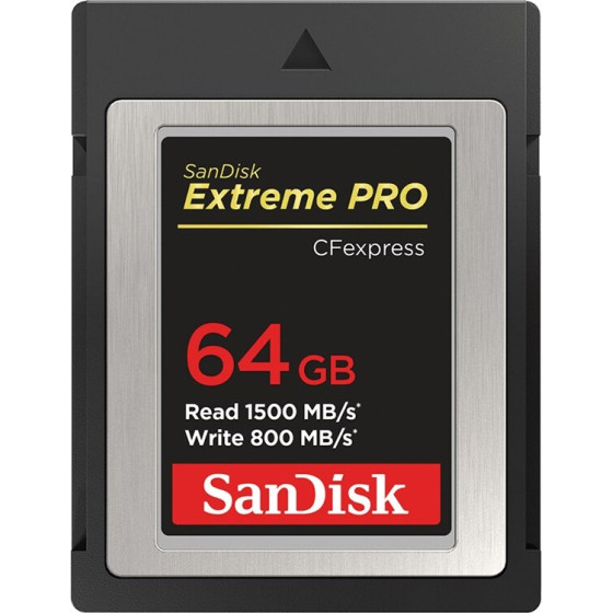 SanDisk Extreme Pro 64 GB CFexpress - (SDCFE-064G-GN4NN)