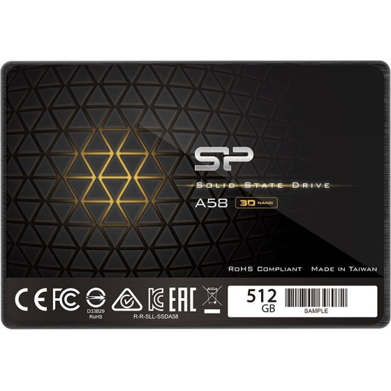 Silicon Power Ace A58 2.5'' 512 GB SLC - (SP512GBSS3A58A25)