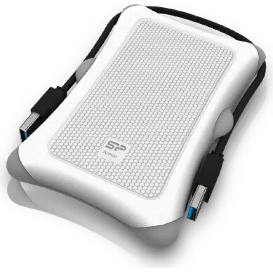 Silicon Power Armor A30 HDD enclosure White 2.5'' - (SP000HSPHDA30S3W)