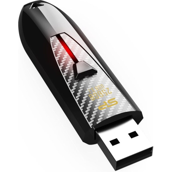 Silicon Power Blaze B25 USB flash drive 128 GB USB Type-A 3.2 Gen 1 (3.1 Gen 1) Black - (SP128GBUF3B25V1K)