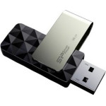Silicon Power Blaze B30 USB flash drive 256 GB USB Type-A 3.2 Gen 1 (3.1 Gen 1) Black, Silver - (SP256GBUF3B30V1K)