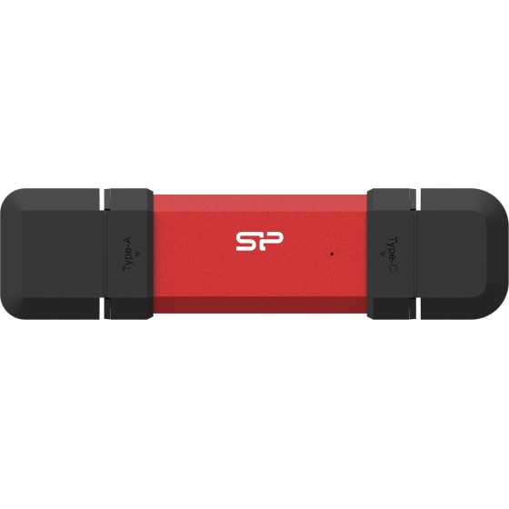 Silicon Power DS72 USB flash drive 250 GB USB Type-A / USB Type-C 3.2 Gen 2 (3.1 Gen 2) Red - (SP250GBUC3S72VPR)