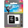 Silicon Power Elite memory card 16 GB MicroSDHC Class 10 UHS-I - (SP016GBSTHBU1V10SP)