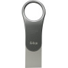 Silicon Power Mobile C80 USB flash drive 64 GB USB Type-A / USB Type-C 3.0 (3.1 Gen 1) Titanium - (SP064GBUC3C80V1S)