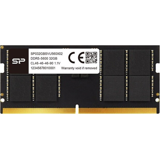 Silicon Power SODIMM DDR5 16GB 5600 CL46 - (SP016GBSVU560F02)