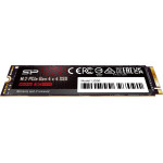 Silicon Power UD90 4 TB M.2 PCI Express 4.0 NVMe 3D NAND - (SP04KGBP44UD9005)