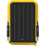 Silicon Power A66 external hard drive 2000 GB Black, Yellow - (SP020TBPHD66SS3Y)