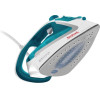 Tefal EasyGliss Plus iron Dry & Steam iron Durilium soleplate 2400 W Turquoise, White - (FV5718)